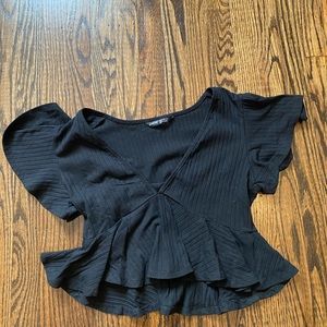 Shein Black Top